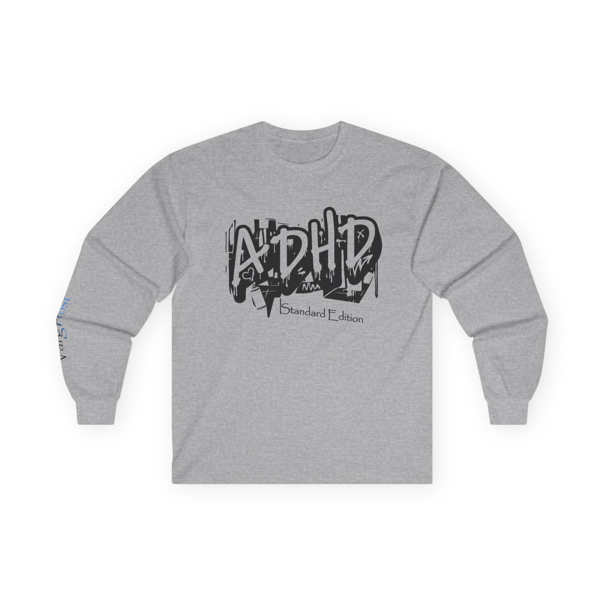 Vargfrost langermet T-skjorte - ADHD edition