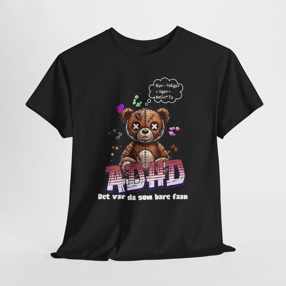 Vargfrost T-Skjorte – ADHD Det var da som faan