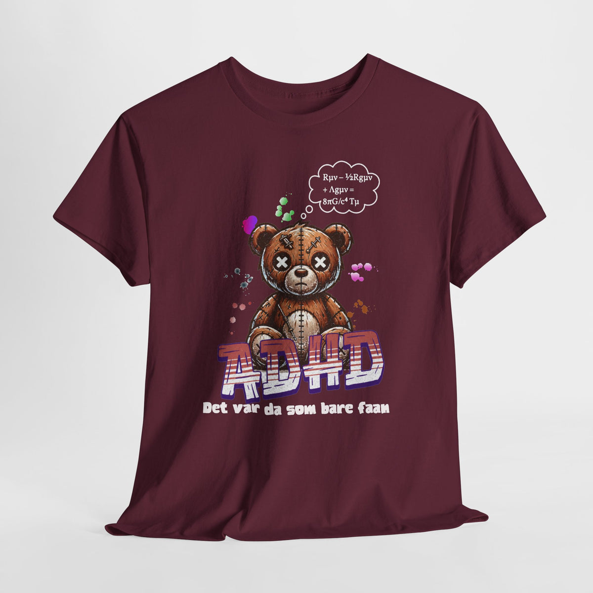Vargfrost T-Skjorte – ADHD Det var da som faan