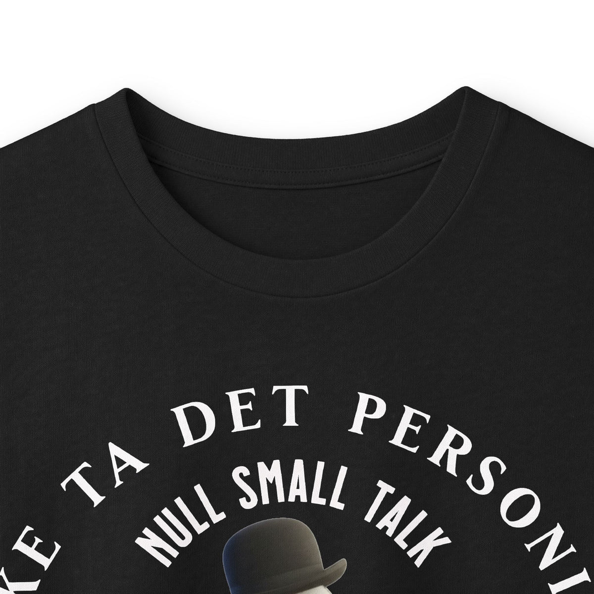 Vargfrost langermet T-skjorte - Null small talk