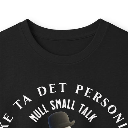 Vargfrost langermet T-skjorte - Null small talk