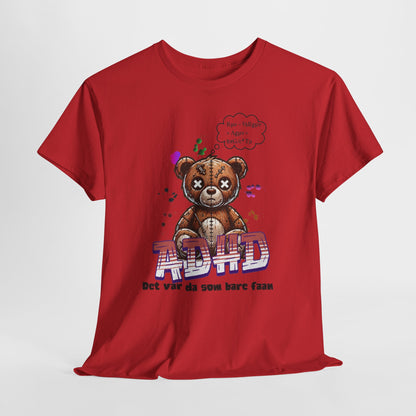 Vargfrost T-Skjorte – ADHD Det var da som faan