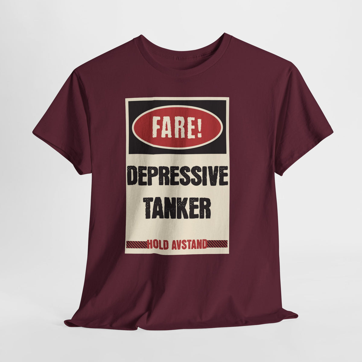 Vargfrost T-Skjorte – Depressive tanker