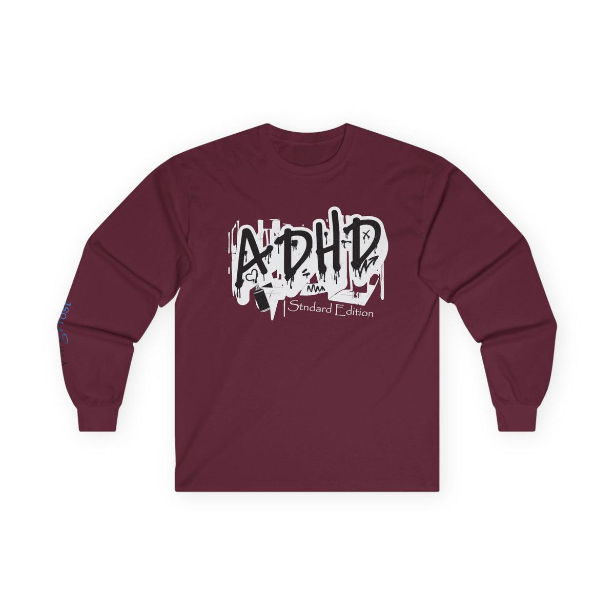 Vargfrost langermet T-skjorte - ADHD edition