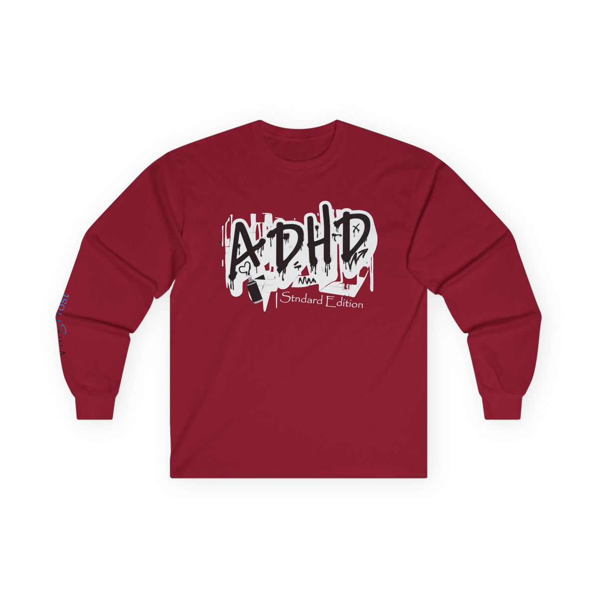 Vargfrost langermet T-skjorte - ADHD edition
