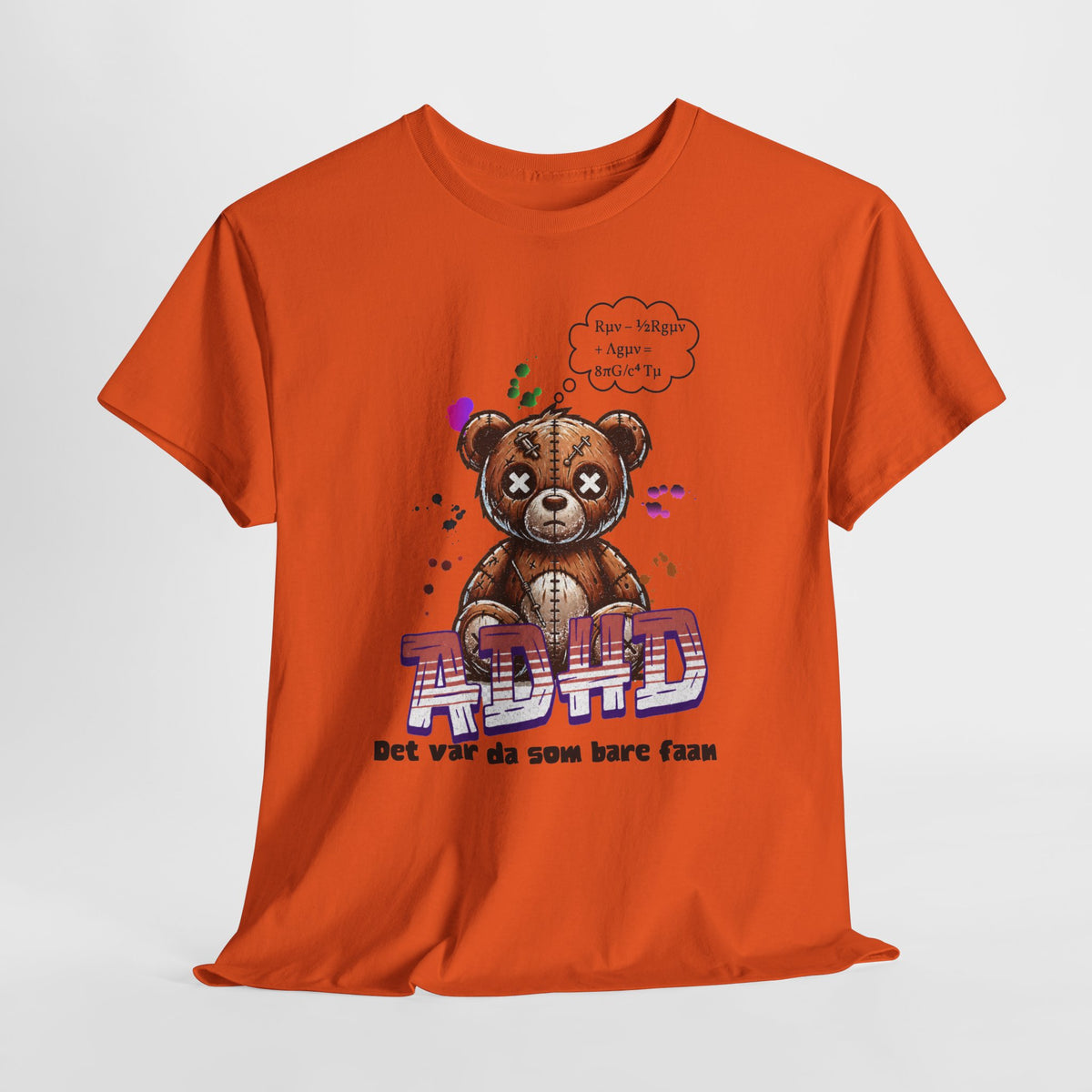 Vargfrost T-Skjorte – ADHD Det var da som faan