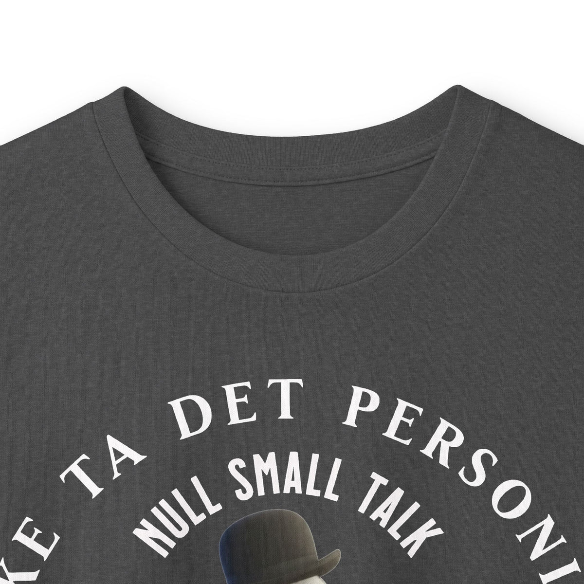Vargfrost langermet T-skjorte - Null small talk