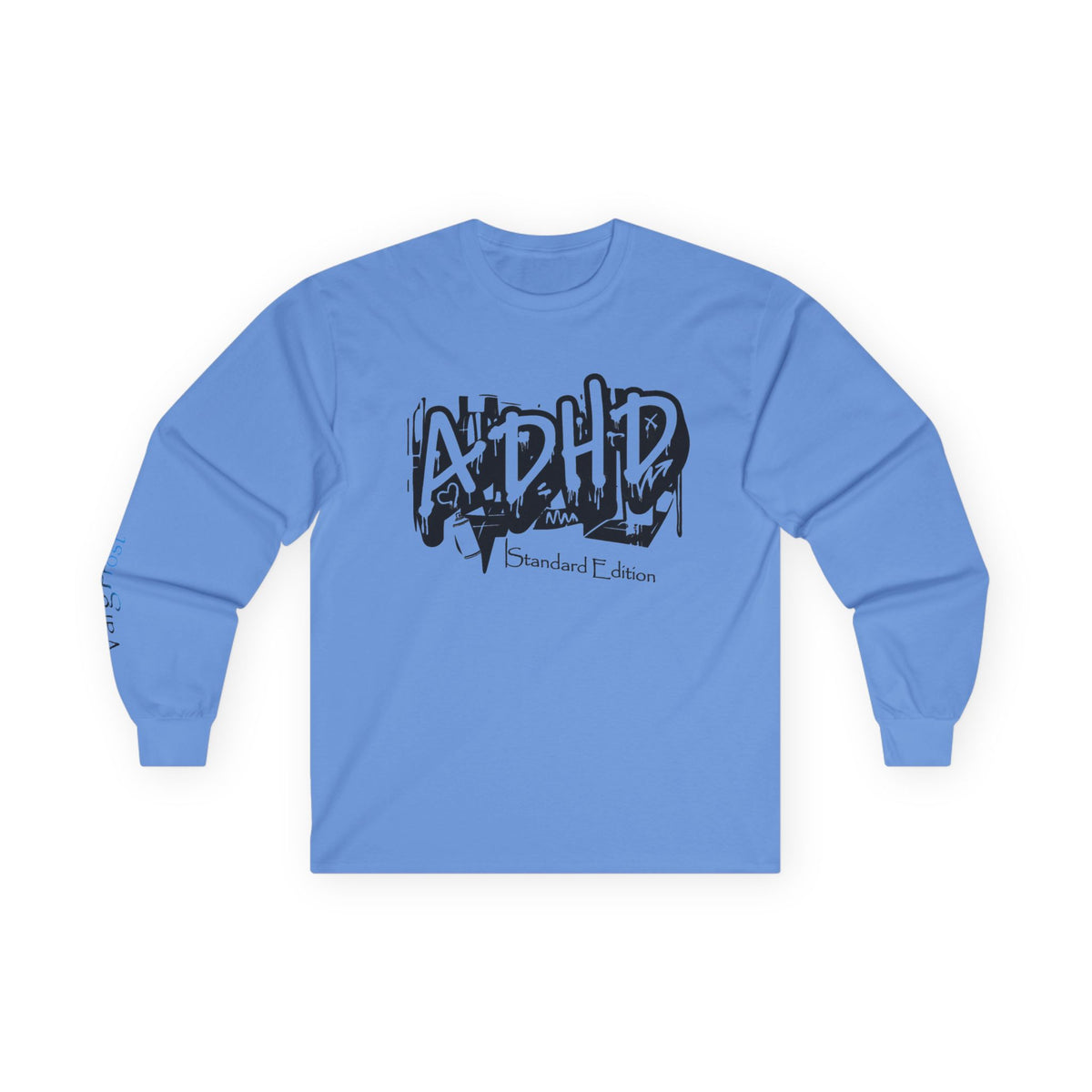 Vargfrost langermet T-skjorte - ADHD edition