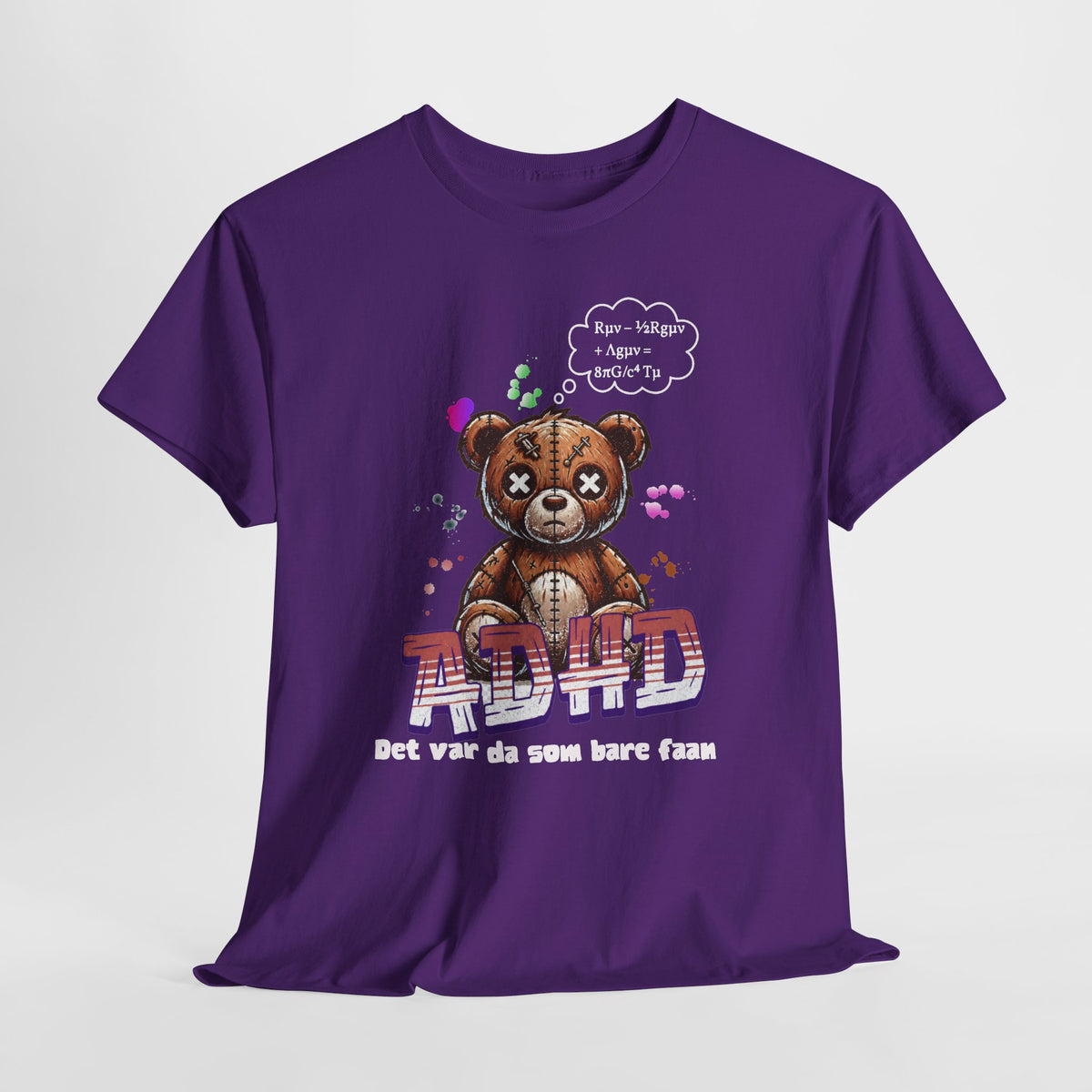 Vargfrost T-Skjorte – ADHD Det var da som faan